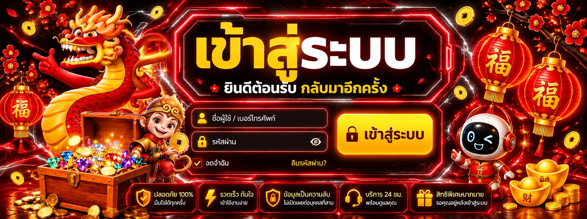 หน้าทางเข้าและเข้าสู่ระบบ BNK69